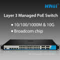 HRUI 24 Port managed ethernet switch 2 couples of combo ports